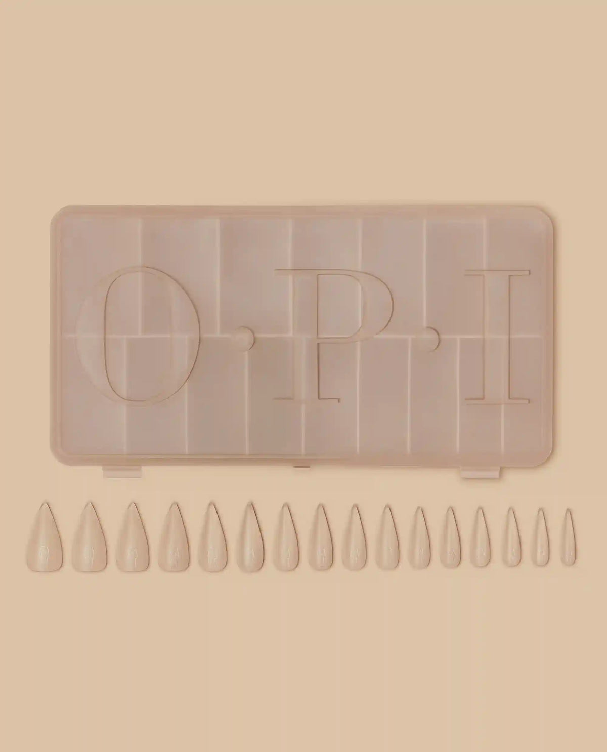 GELevate™ Soft Gel Tips Refill Pack - Coffin Shape Medium Length
